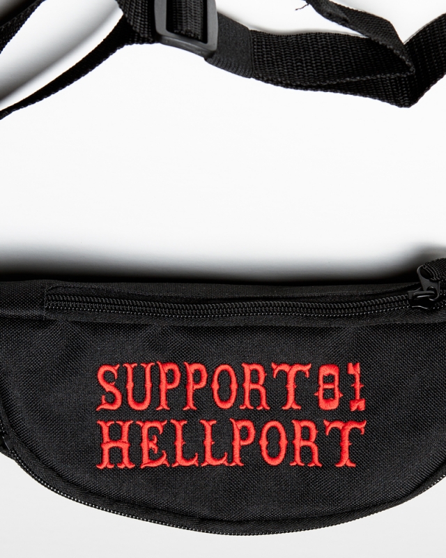 Belt Bag: 666 & SUPPORT 81 | Red White - Black